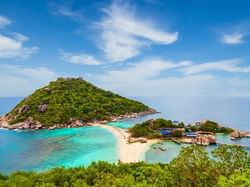 View of Koh Nang Yuan near Hop Inn Hotel