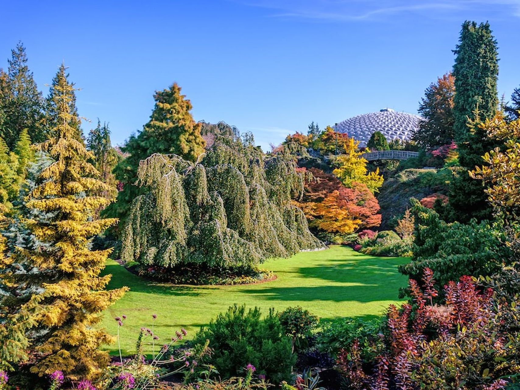 Queen Elizabeth Park near Abercorn Inn Vancouver Airport