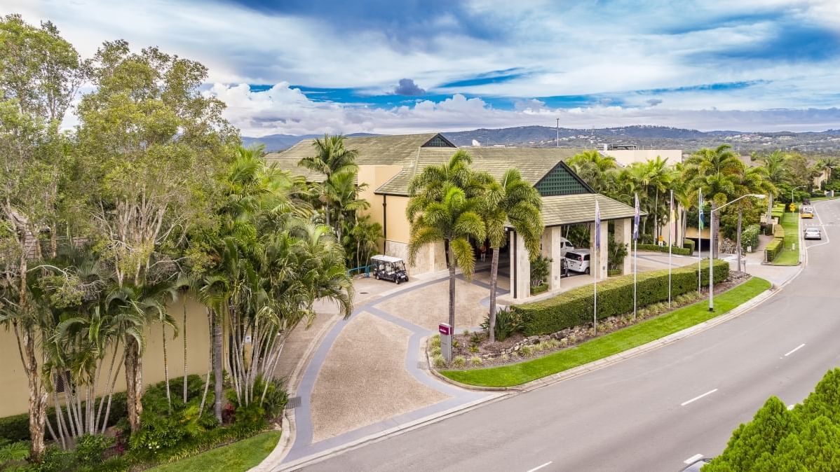 Aerial view of the Mercure Gold Coast Resort