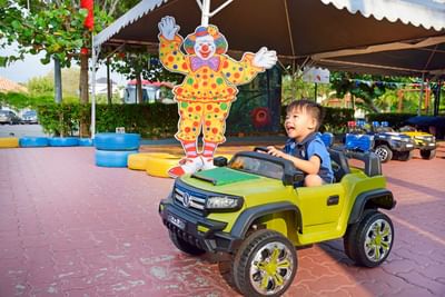 Mini Cars Outdoor Activity at Lexis PD