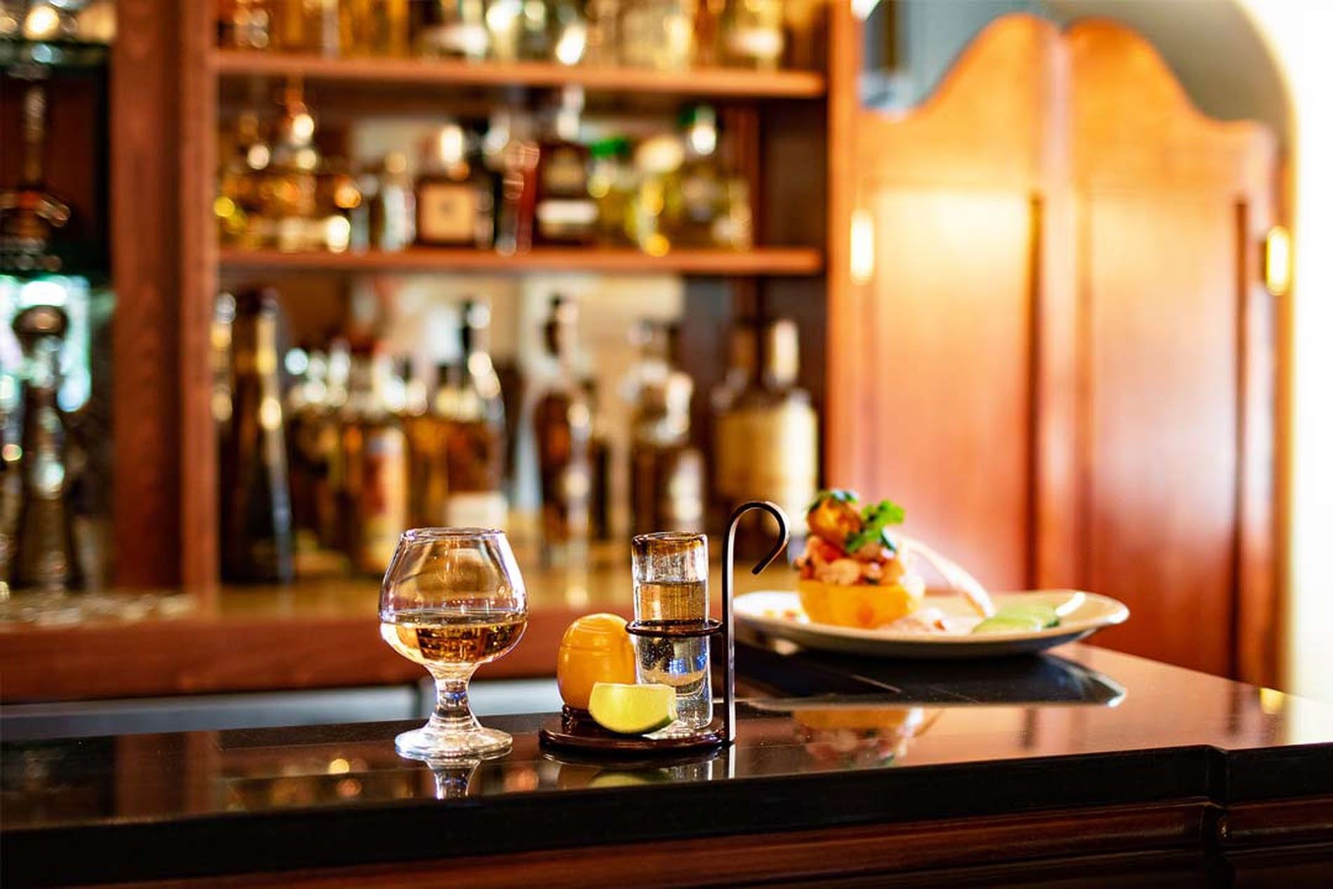Interior View of Tequila Bar