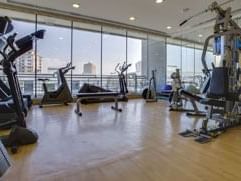 Gym and fitness center at Mena Hotel Tabuk