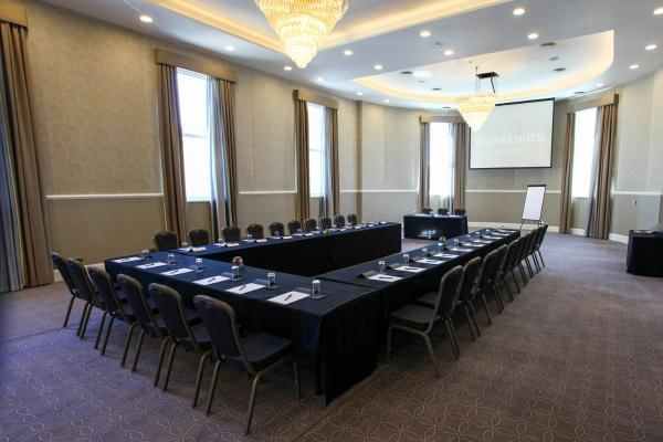 Villiers Hotel set up for a corporate event in relation to choosing the right venue