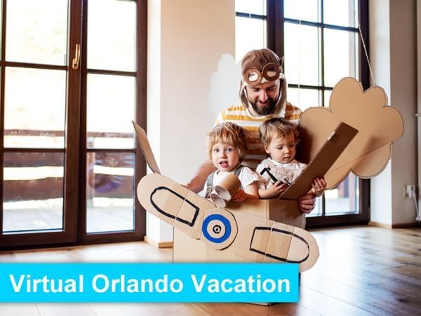 Virtual Orlando Vacation poster used at Lake Buena Vista Resort Village & Spa