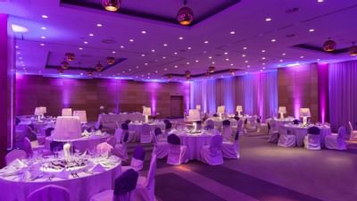 Decorations for wedding at Ana Hotels Sport
