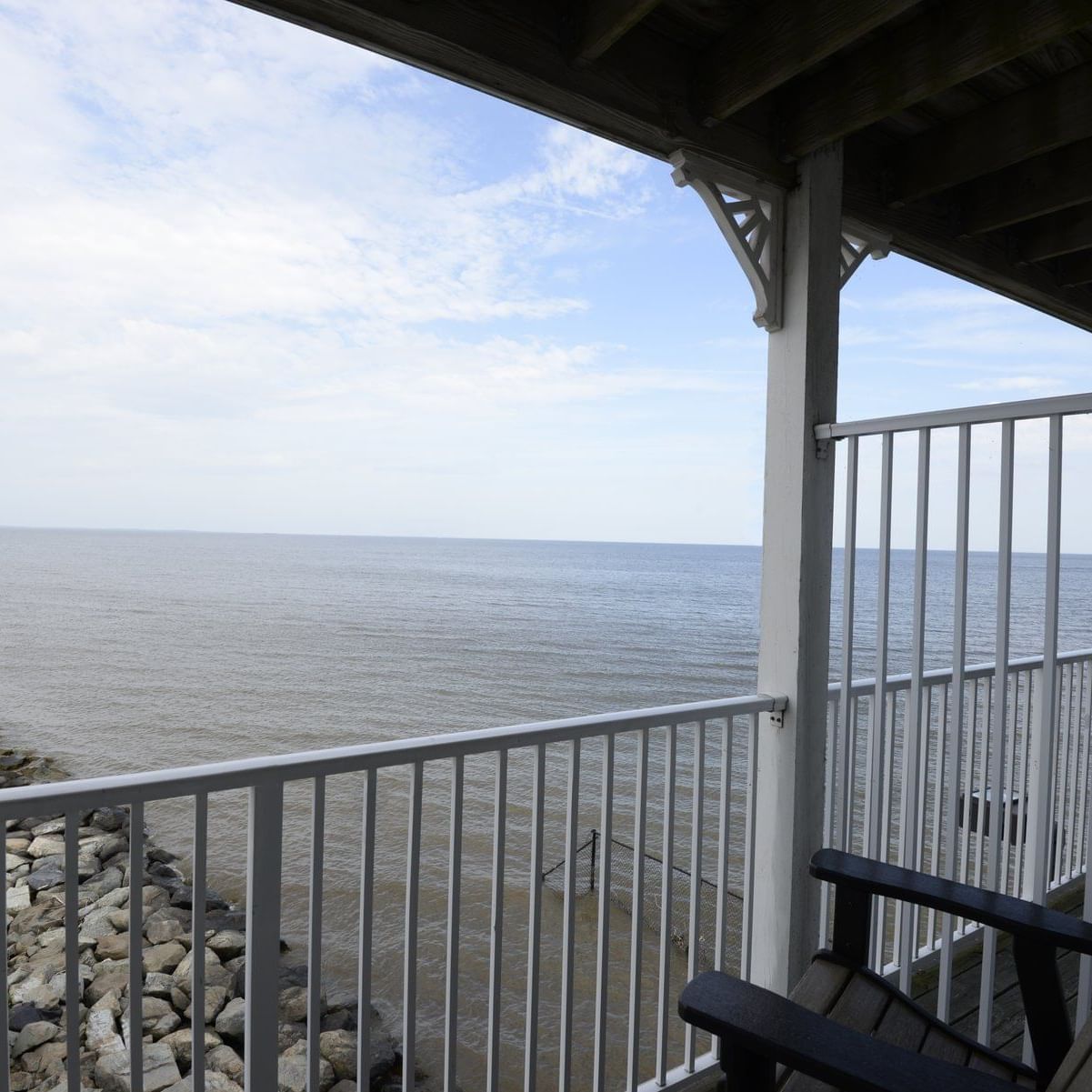 Sea view from Double View room at Rod N Reel Resort  