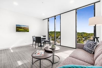 Living Room | Serviced Apartments Brisbane | Essence Apartments 