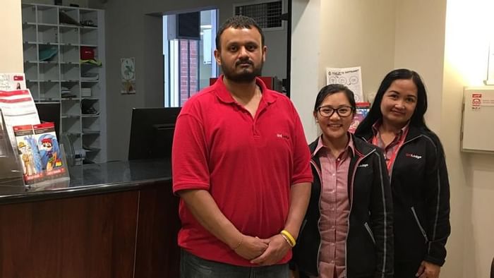 Team at UniLodge on Flinders