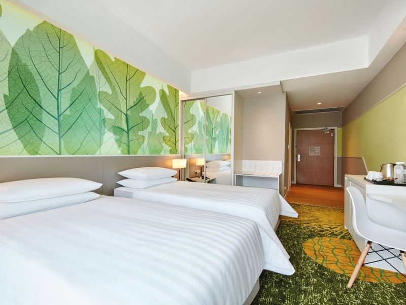 Hollywood Twin Bed for Superior Room at Sunway Velocity Hotel Kuala Lumpur
