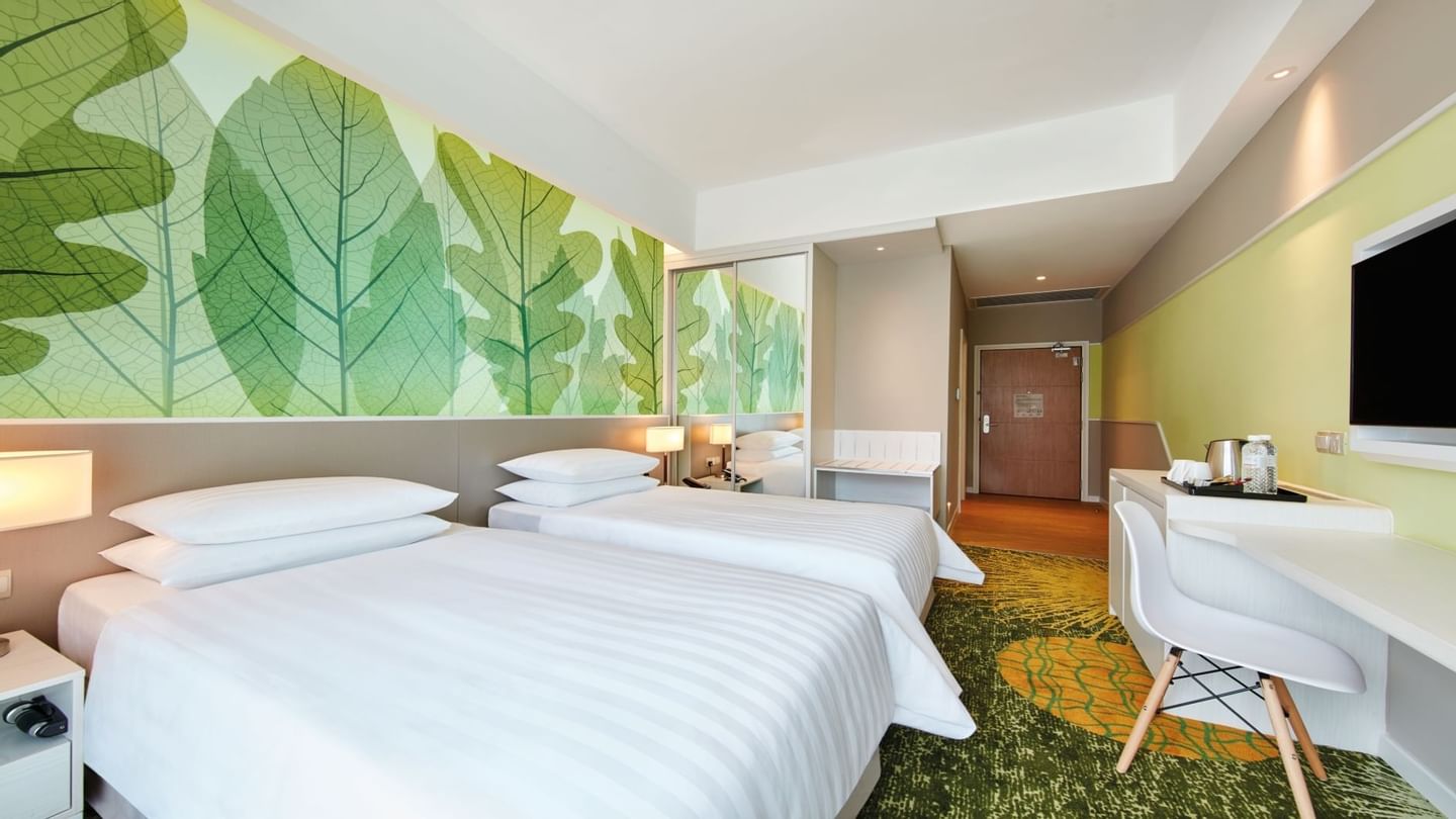 Hollywood Twin Bed for Superior Room at Sunway Velocity Hotel Kuala Lumpur