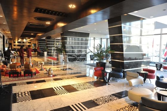 Beautiful Lobby - Farah Casablanca Hotel