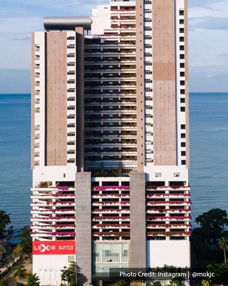 Exterior view of the Lexis Suites Penang hotel - Lexis Suites Penang