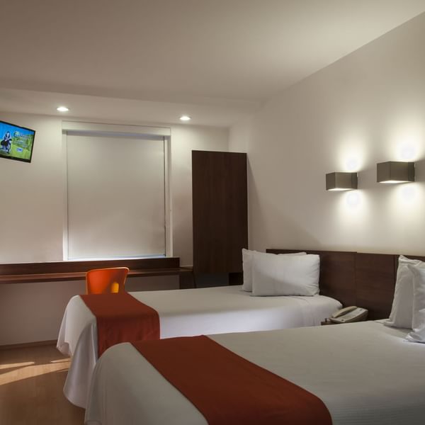 Interior of Superior Twin Room at One Hotels
