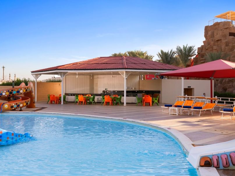 Kids Pool Bar at Pickalbatros Aqua Blu Resort in Sharm El Sheikh