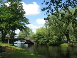 Landscape view of the Charles River Esplanade, Boston top attractions near Eliot Hotel