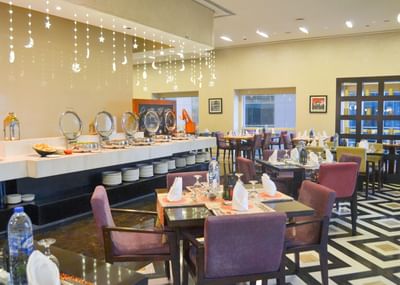 Restaurant at The Tower Plaza Hotel Dubai