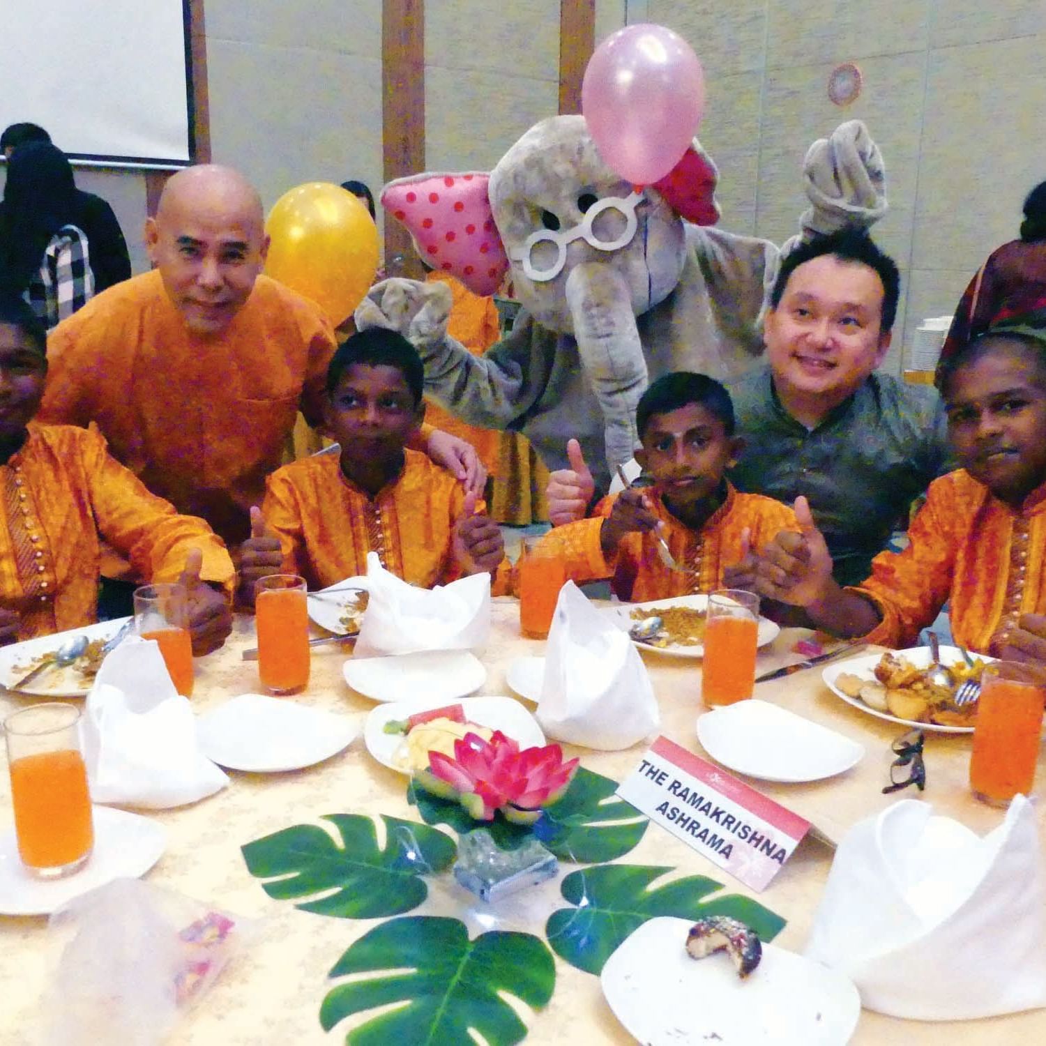 CSR 2018 - Diwali Feast With Ramakrishna Ashrama  | Lexis Suites® Penang
