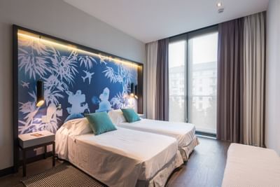 Twin Room at DUPARC Contemporary Suites, Torino