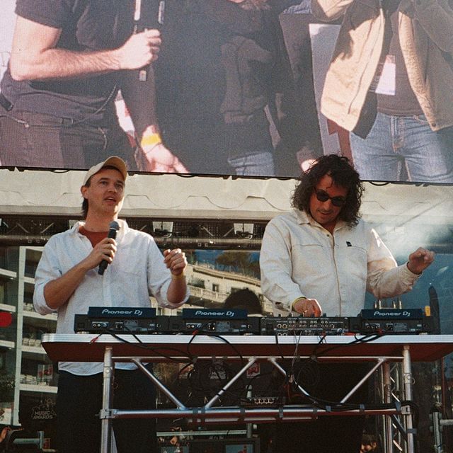 Two men DJ's
