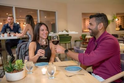 Friends Drinking Wine