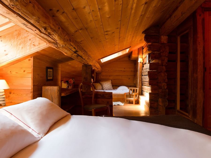 A view of Mountain Room for 1 to 3 people at Originals Hotels