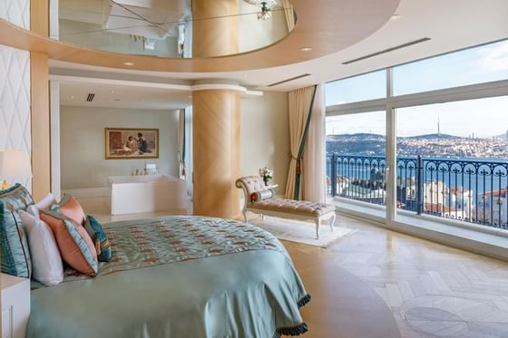 Presidential suite at CVK Park Bosphorus Hotel in Istanbul