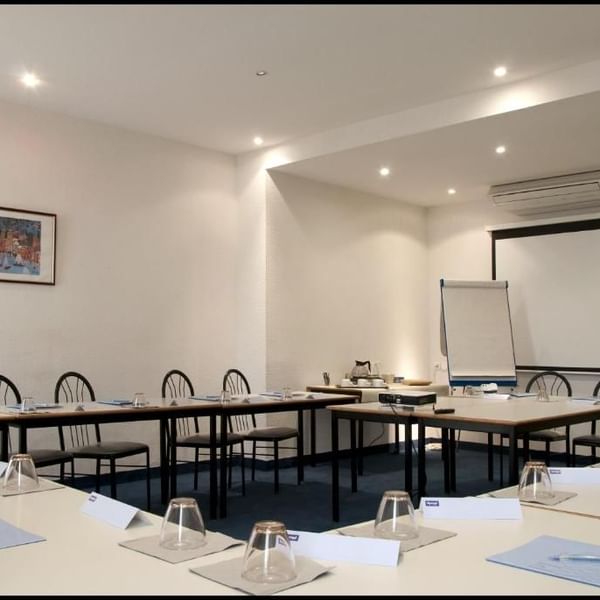 U-shaped meeting room setup at The Originals Hotels