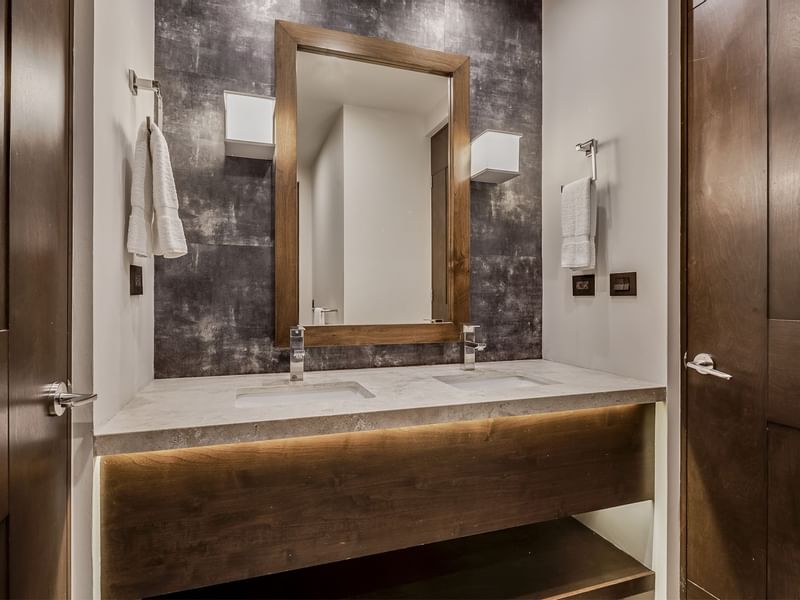 Vanity in Three Bedroom Residence at Live Aqua Resorts