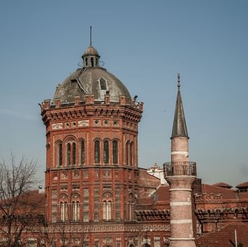 Exterior view of The Greek Orthodox Patriarchate near Titanic Port Bakirkoy