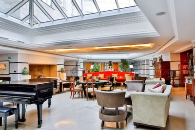 Winter garden at Aria Hotel in Prague
