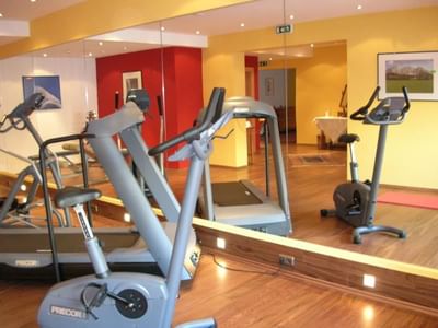 Fitness Room at Tiefenbrunner Hotel in Kitzbühel, Austria