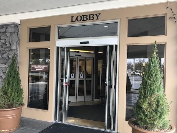 entrance to lobby