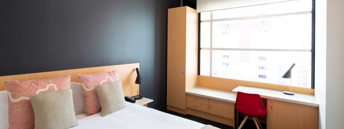 Standard Queen Room with one bed at ibis Sydney World Square hotel