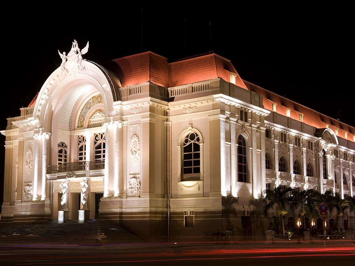 Exterior view of Ho Chi Minh City Opera House near Eastin Grand Hotel Saigon