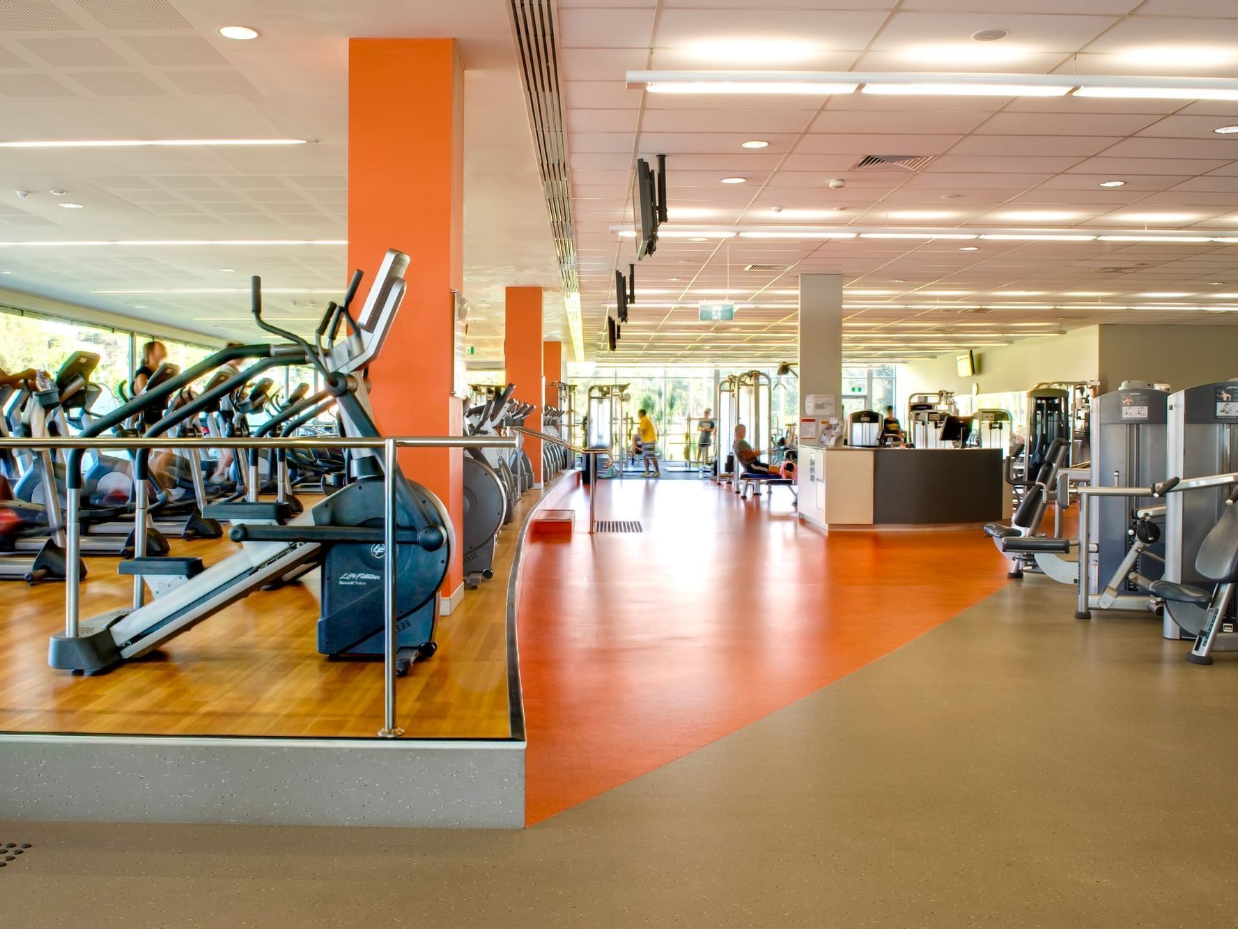 Exercise machines in the Gym at Nesuto Curtin Perth Hotel