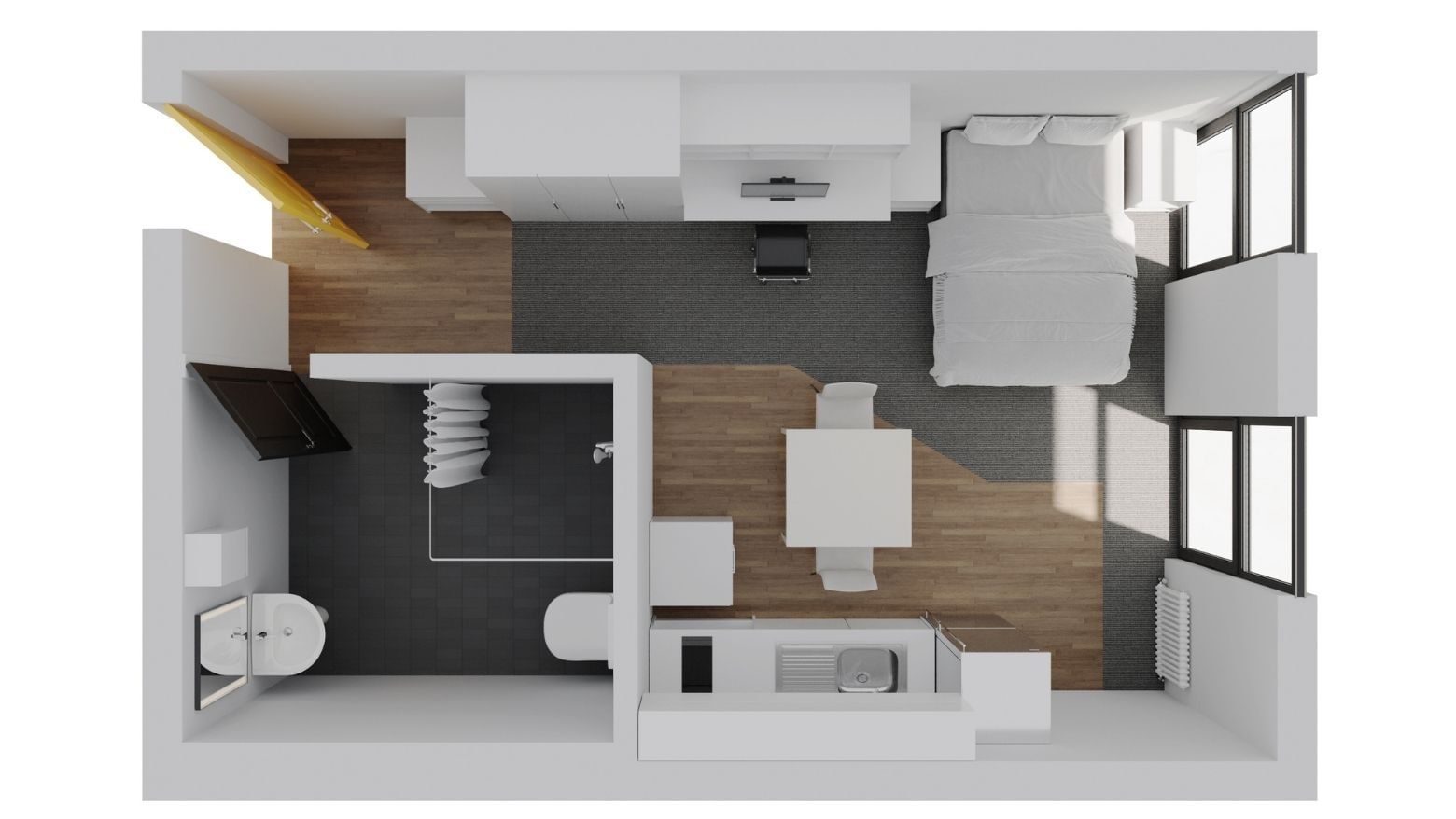 Studio Deluxe Apartment FP