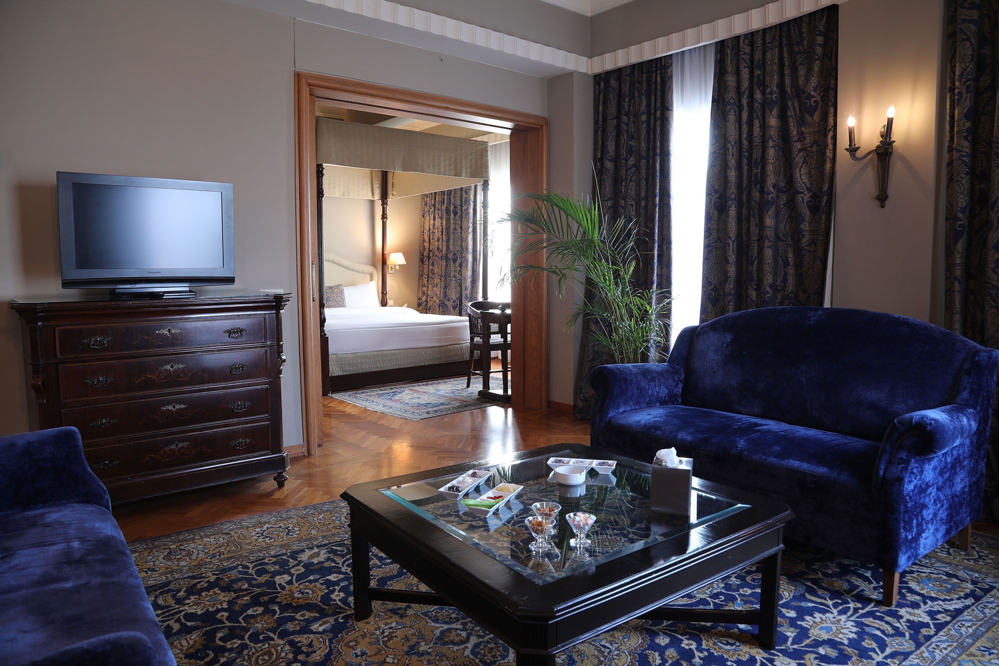 Suite Living Room at Warwick Palm Beach