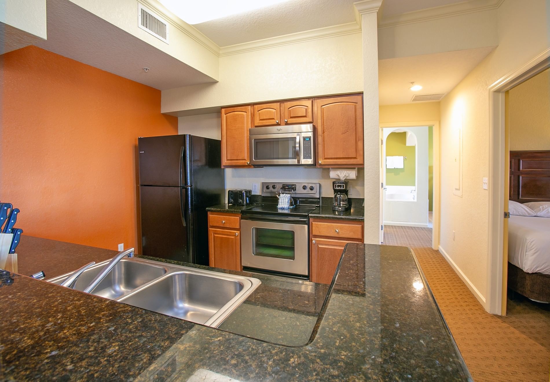 Fully Equipped Kitchen in a four bedroom 4 bath suite
