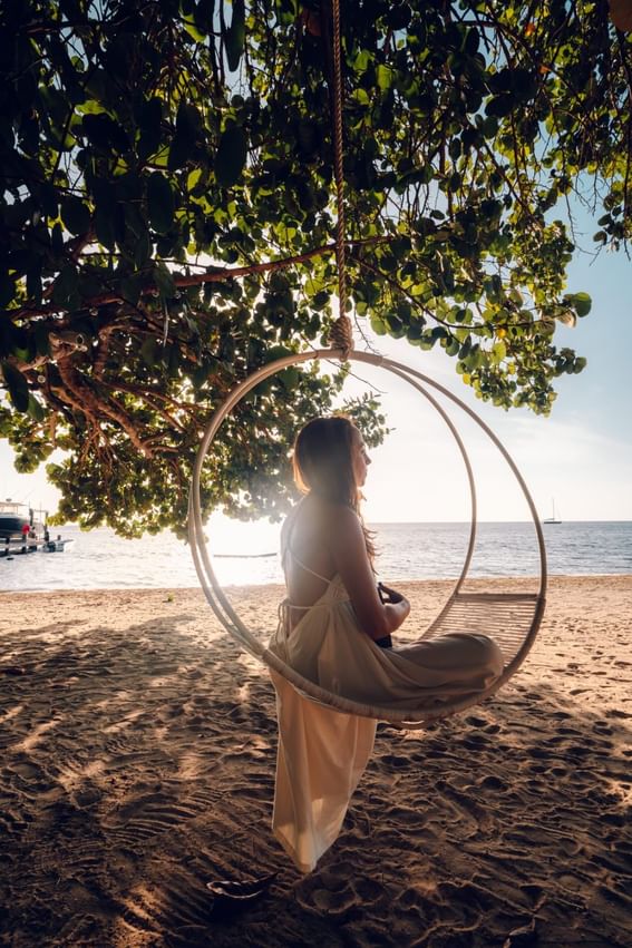 swing on the beach