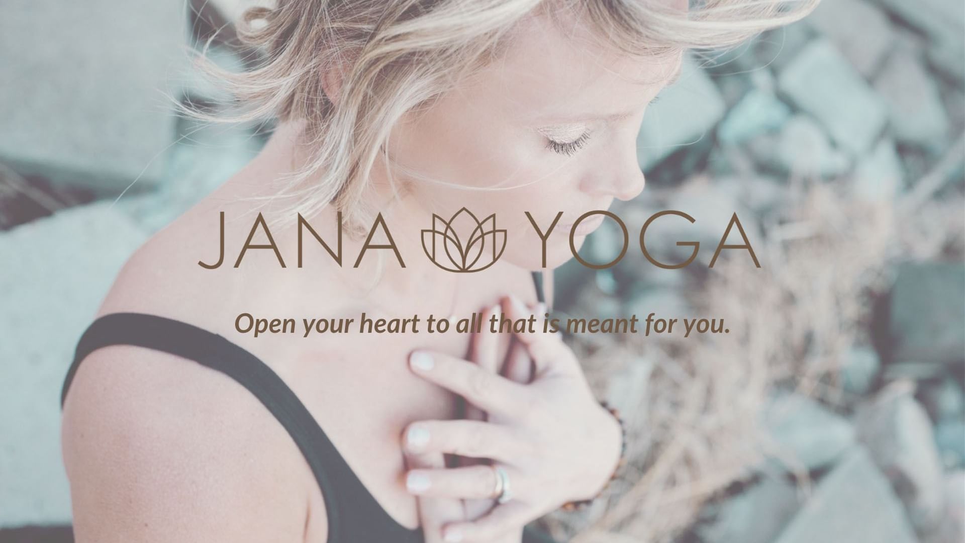 A poster of JANA YOGA with a blond woman in a black top sitting, hotel deals in St Andrews at Seaton House
