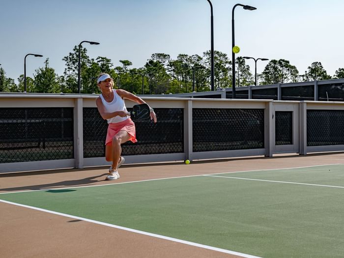Pickleball fun in the sun at Camp Creek Inn