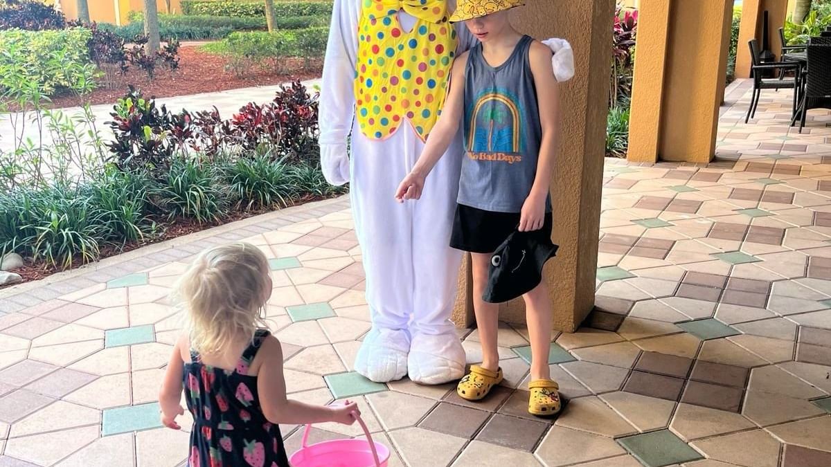 Egg Hunting at Lake Buena Vista Resort Village and Spa