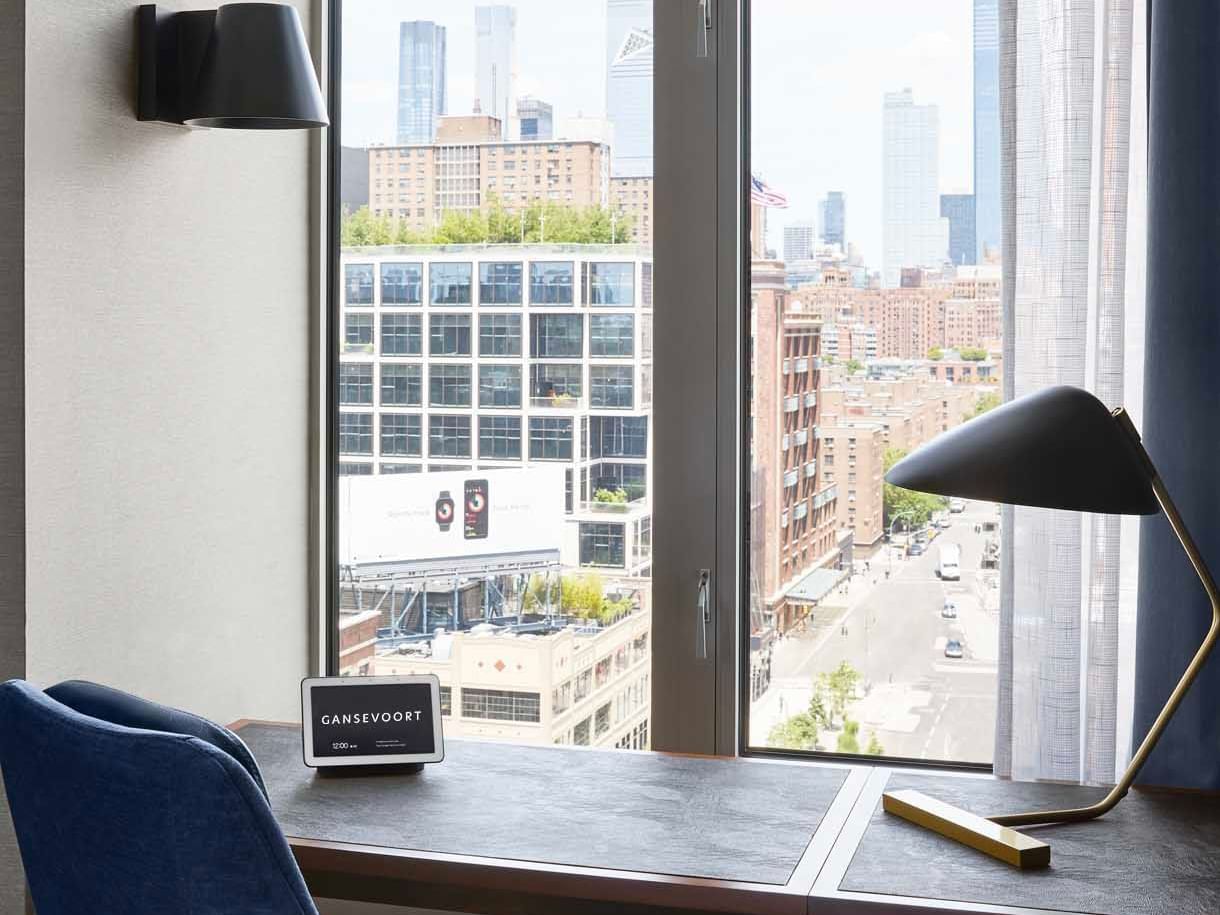 view from Gansevoort Suite