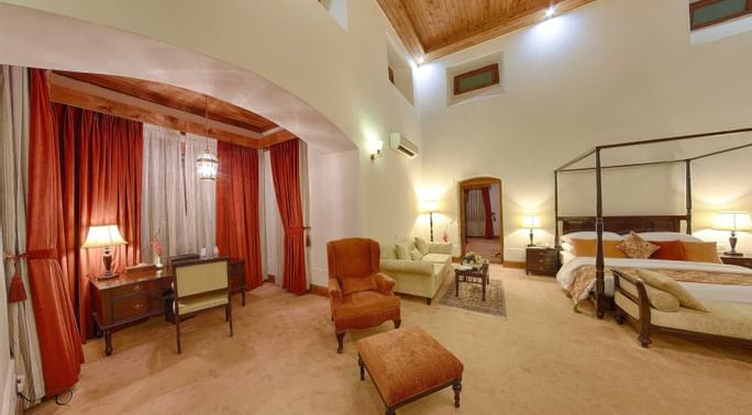 Livingroom area in a Hotel Room at Swat Serena Hotel