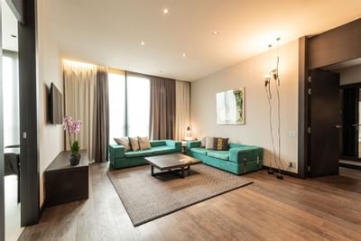 Living Room at DUPARC Contemporary Suites, Torino