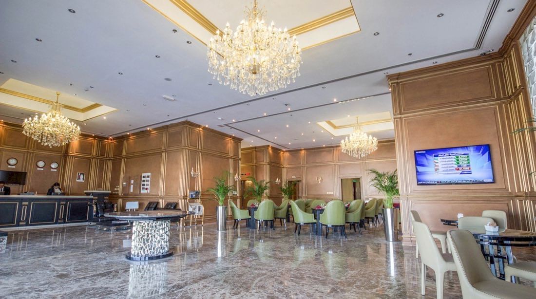 Strato Hotel by Warwick Lobby right side