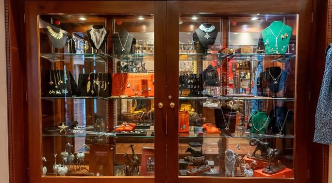 Gift shop at Nairobi Serena Hotel