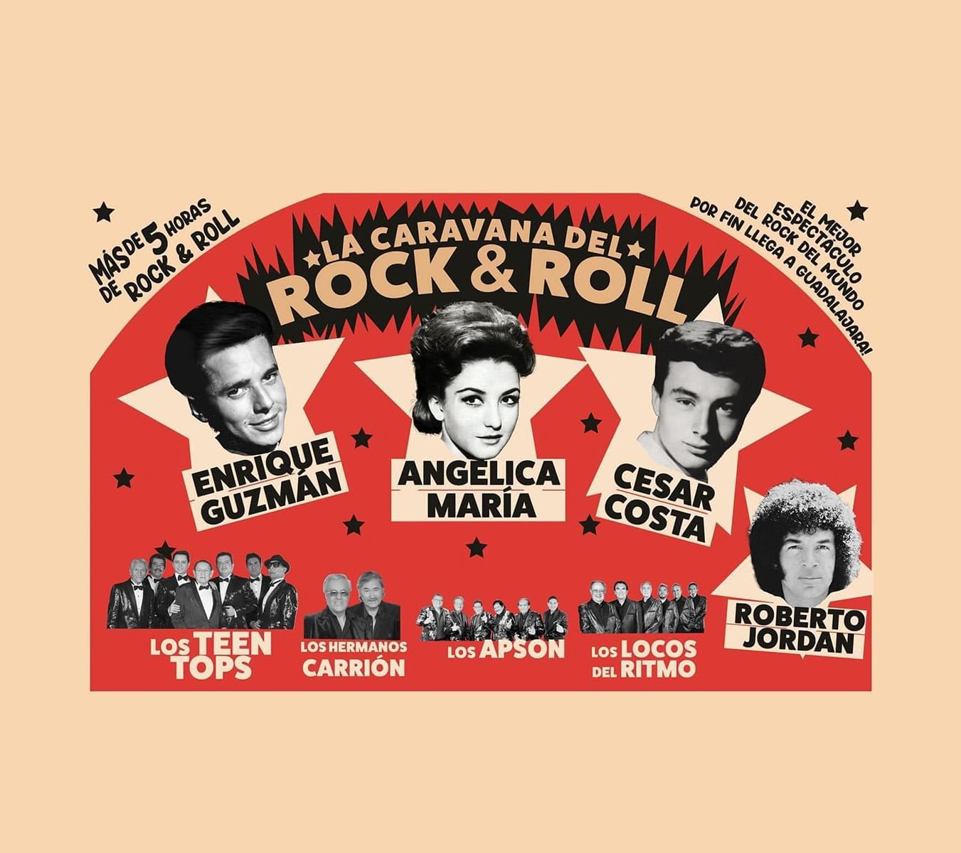 THE ROCK AND ROLL CARAVAN Hotel Guadalajara Plaza Expo