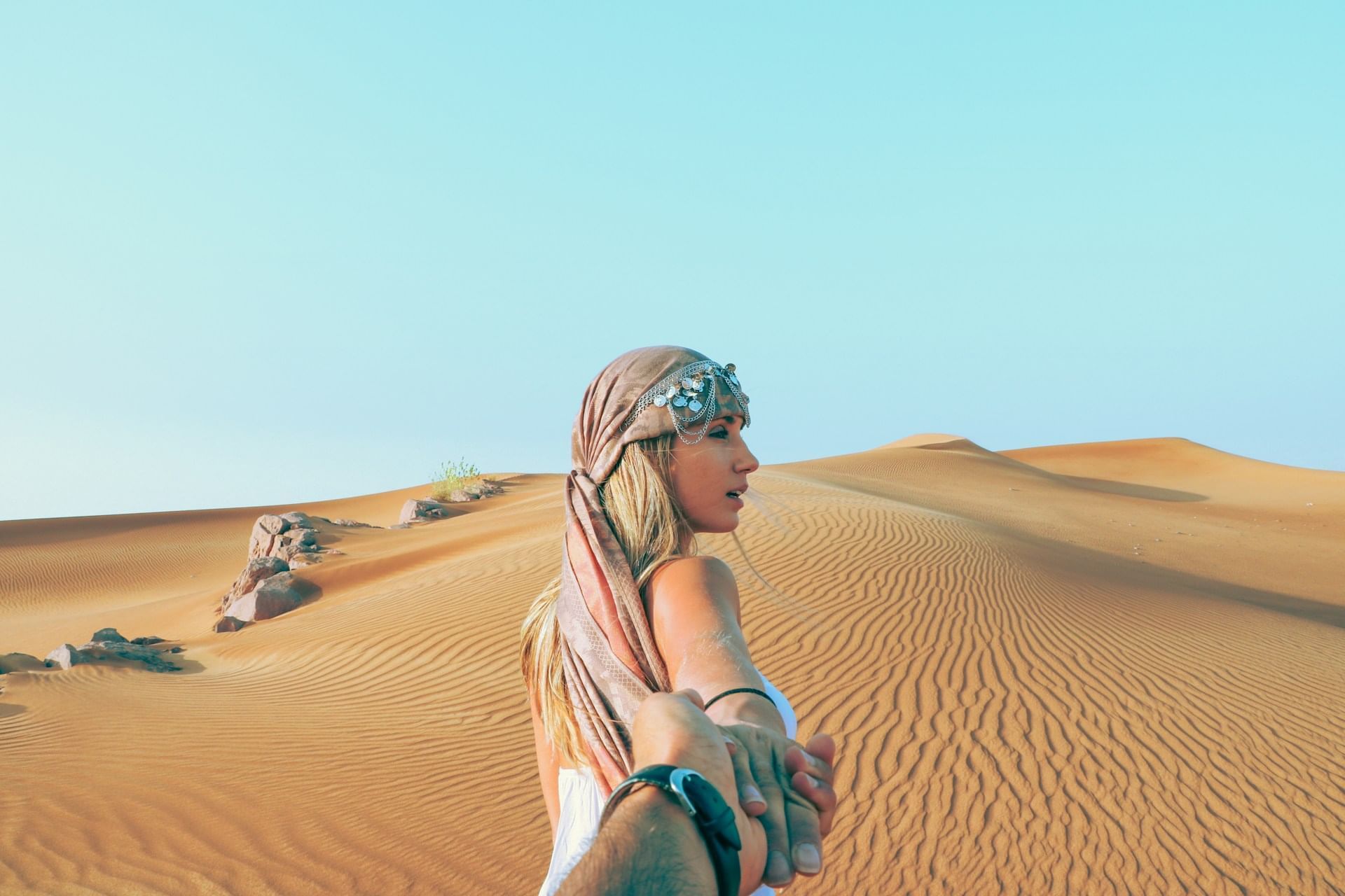 girl in dessert