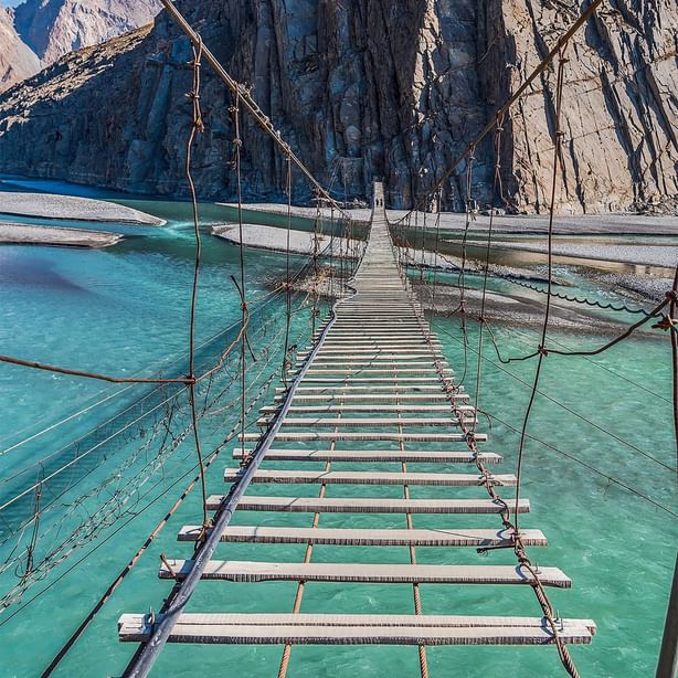Hussaini Suspension Bridge